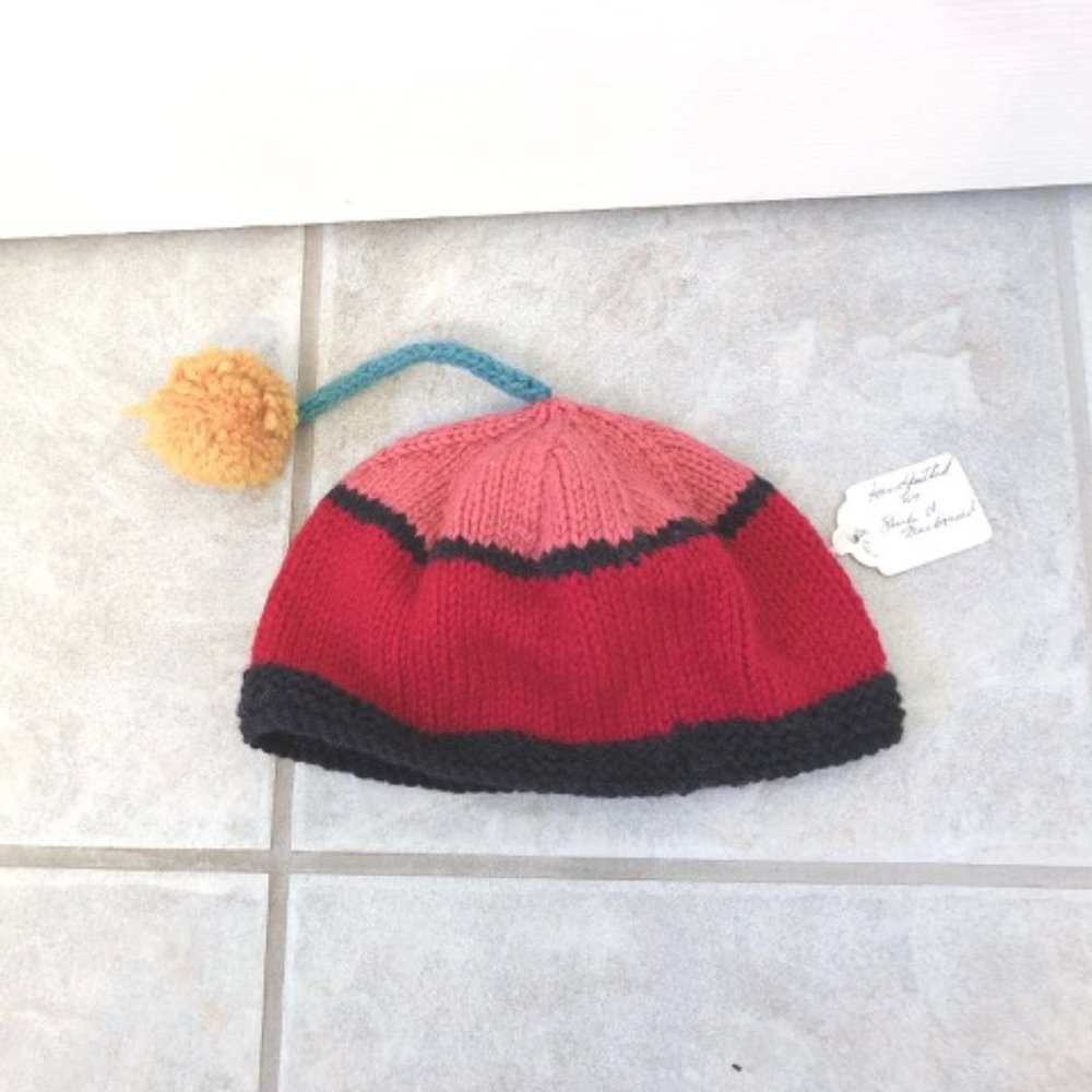 NEW Children Hat Knit with Pom Pom